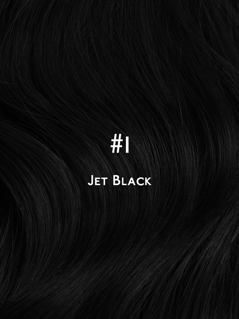 WENNALIFE Genius Seamless Tape in Hair Extensions Real Human Hair, 16 Inch 50g 20 pcs Jet Black Tape in Hair Extensions Remy Human Hair Luxury Invisible Straight Hair Hand Tied Inspired Edge Tape ins
