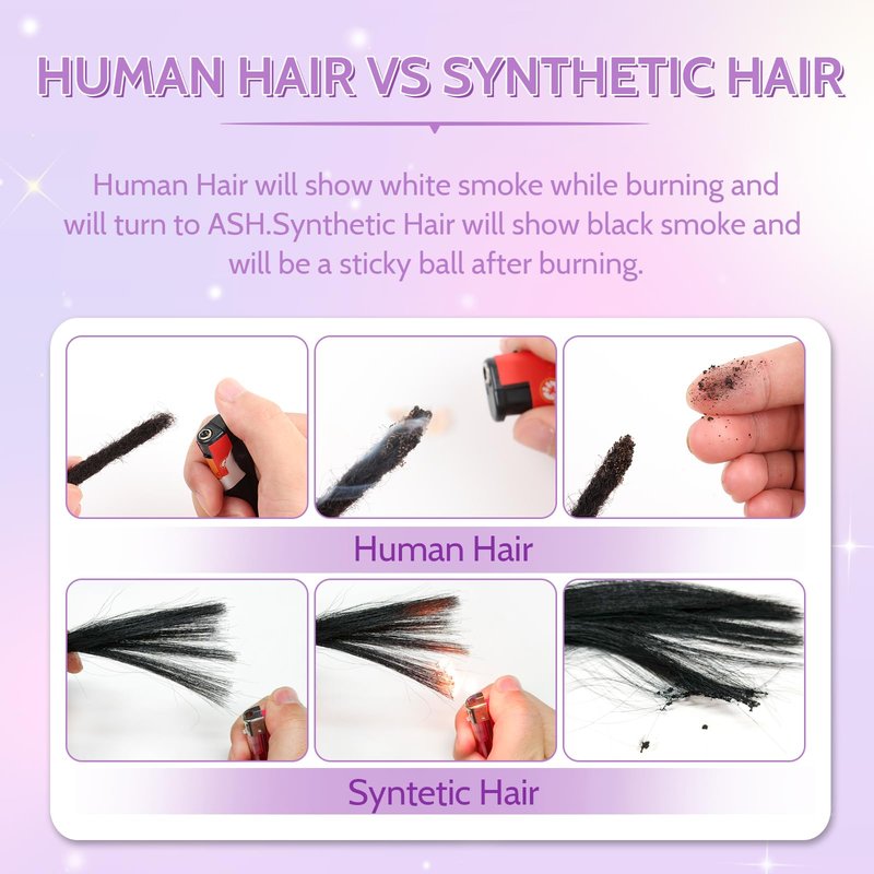 Loc Extensions Human Hair 0.4cm&0.6 cm&0.8cm width 4-18inch 10, 20, 40, 100 strands 100% Human Hair Locs Extensions for Men Women Natural Dreadlocks Can Be Dyed Bleached Curled 0.4cm 8inch 30 Strands
