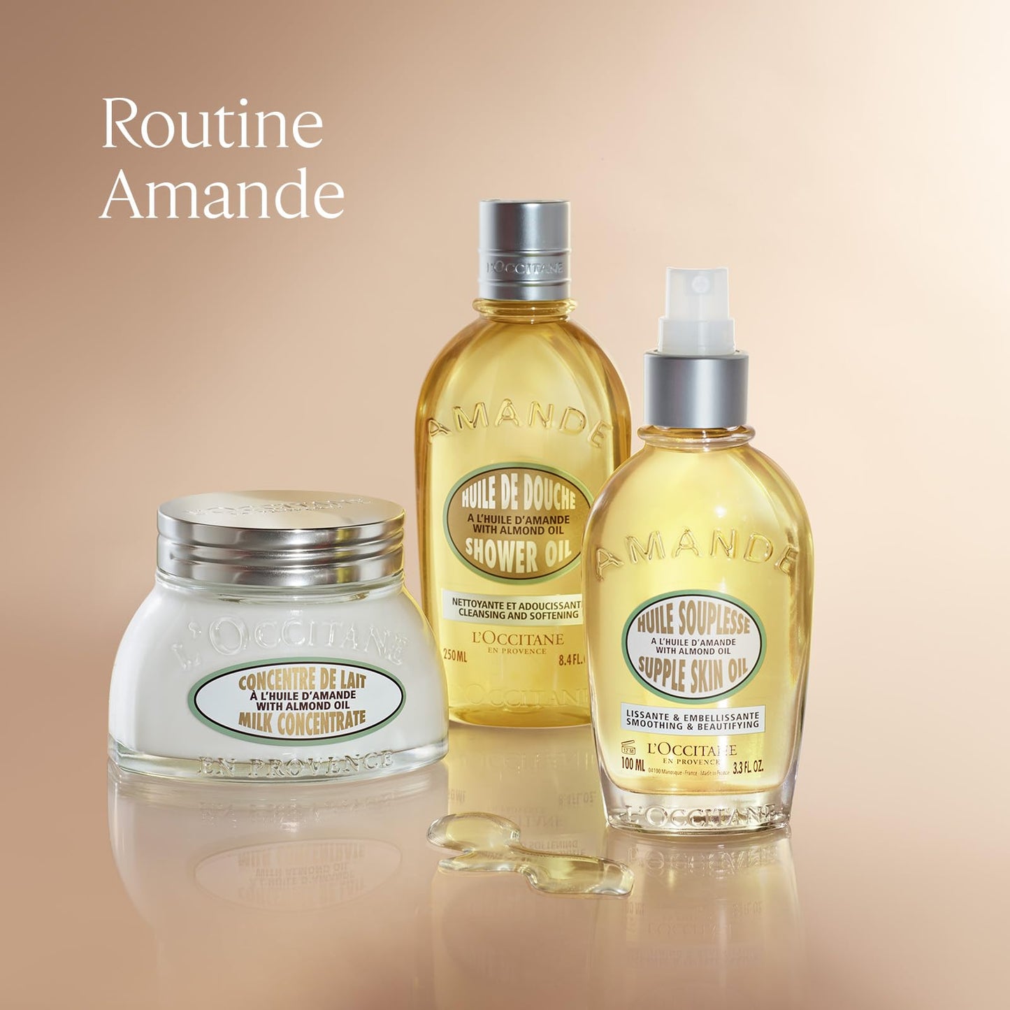 L'OCCITANE Almond Shower Oil Refill 16.90 fl oz