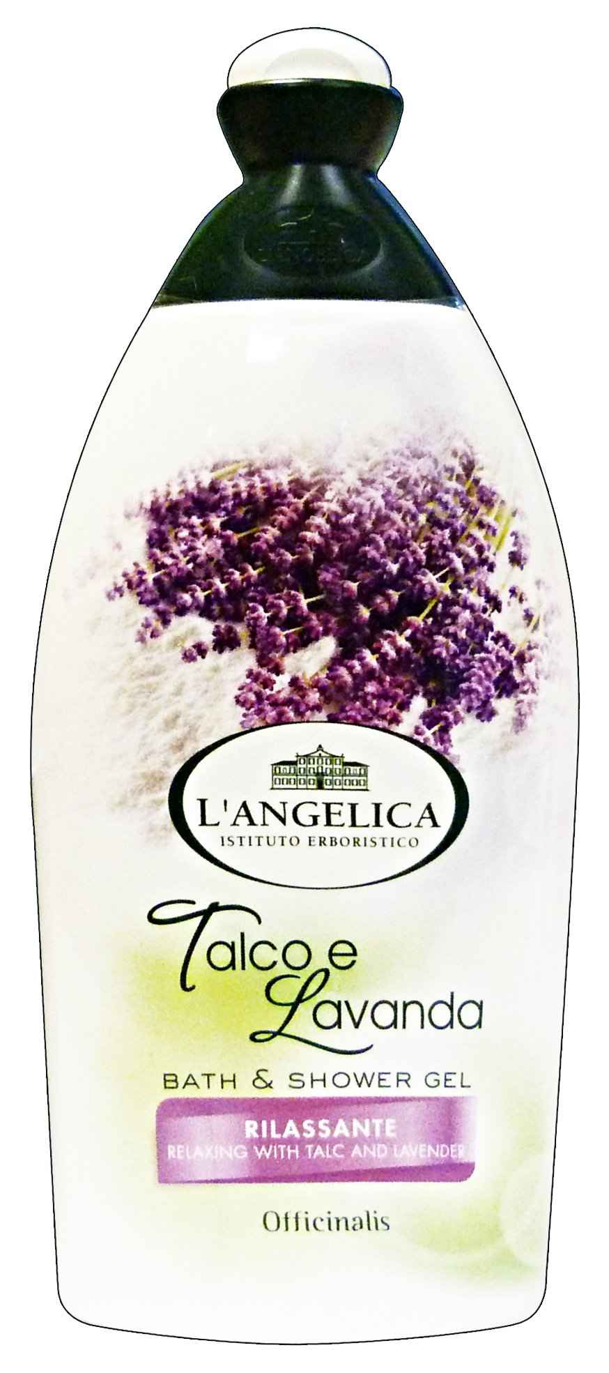L'Angelica Bath & Shower Gel Talc and Lavender 500ml / 16.91 fl.oz