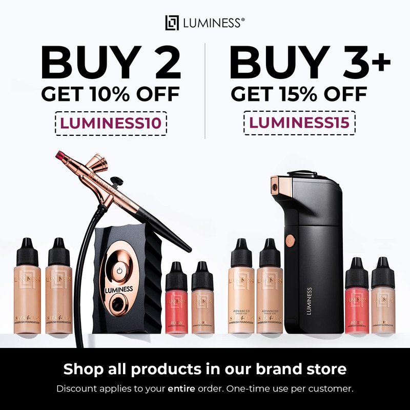 LUMINESS Airbrush Primer Hydrating Spray - Primes, Hydrates and Smooths Skin Texture for The Ultimate Canvas for Foundation Application - Hydrolyzed Silk & Hyaluronic Acid - 1.66oz