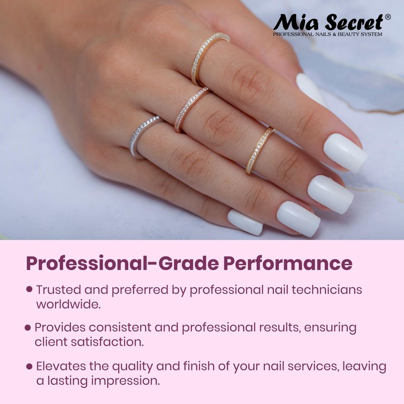 Mia Secret Oval Kolinsky Nail Brush Size #8
