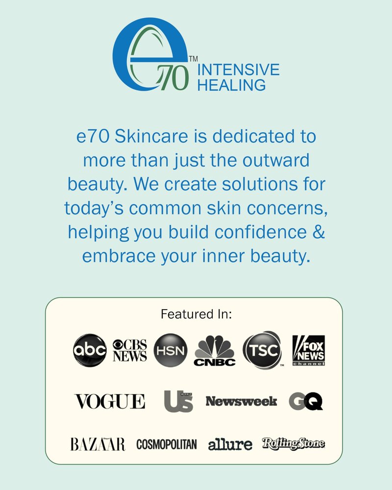 e70 Crepe Skin Erase Cream & Firming Oil Set (2 Pk, 4 Fl Oz each) - with Natural Oils, Licorice Root & Chamomile Extract - Crepey Skin Tightening and Firming Body Cream & Oil, Made in USA