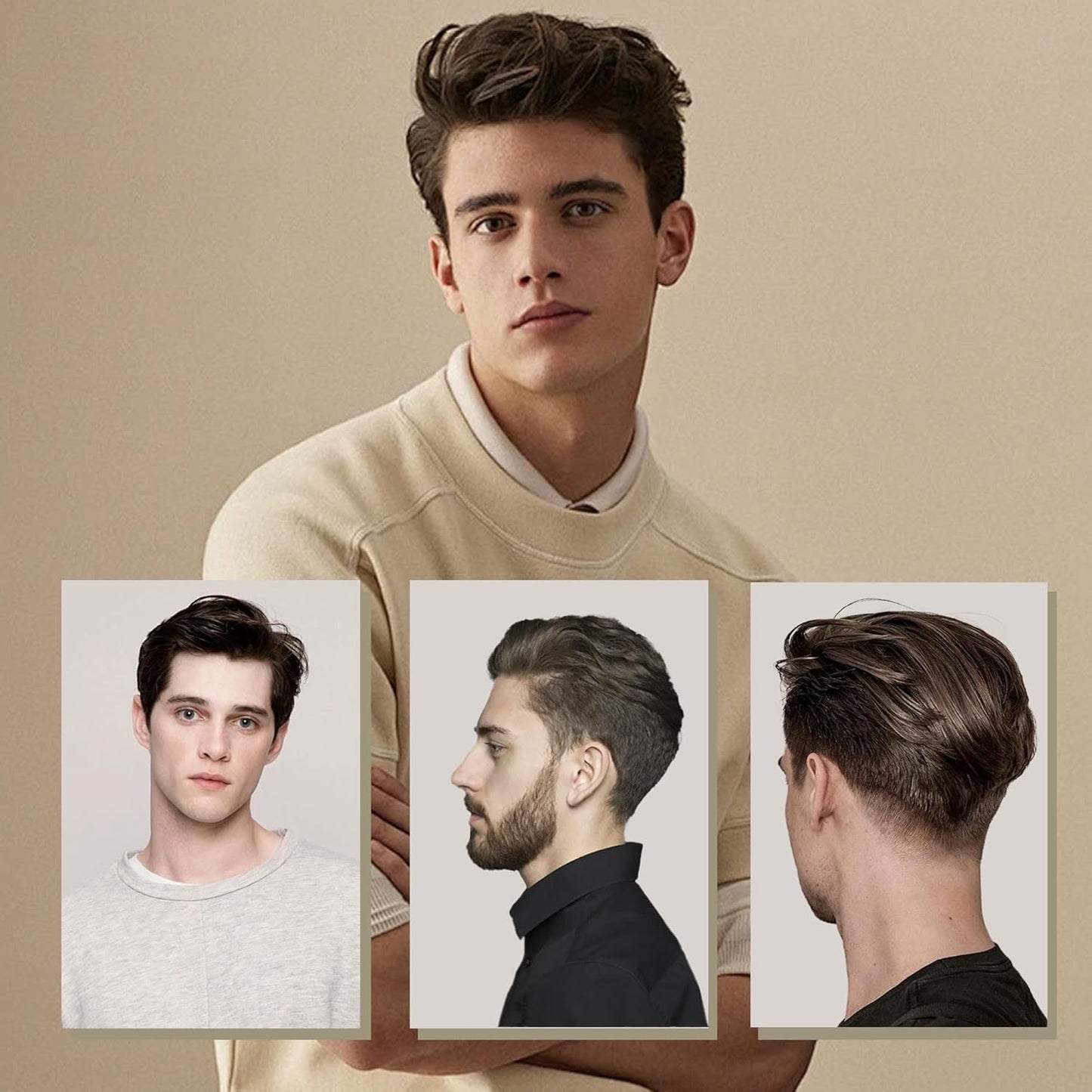 CNNY Hair Styling Powder for Men - 1oz/30g Fluffy Volumizing and Texturizing Powder for Natural Thickness and Look