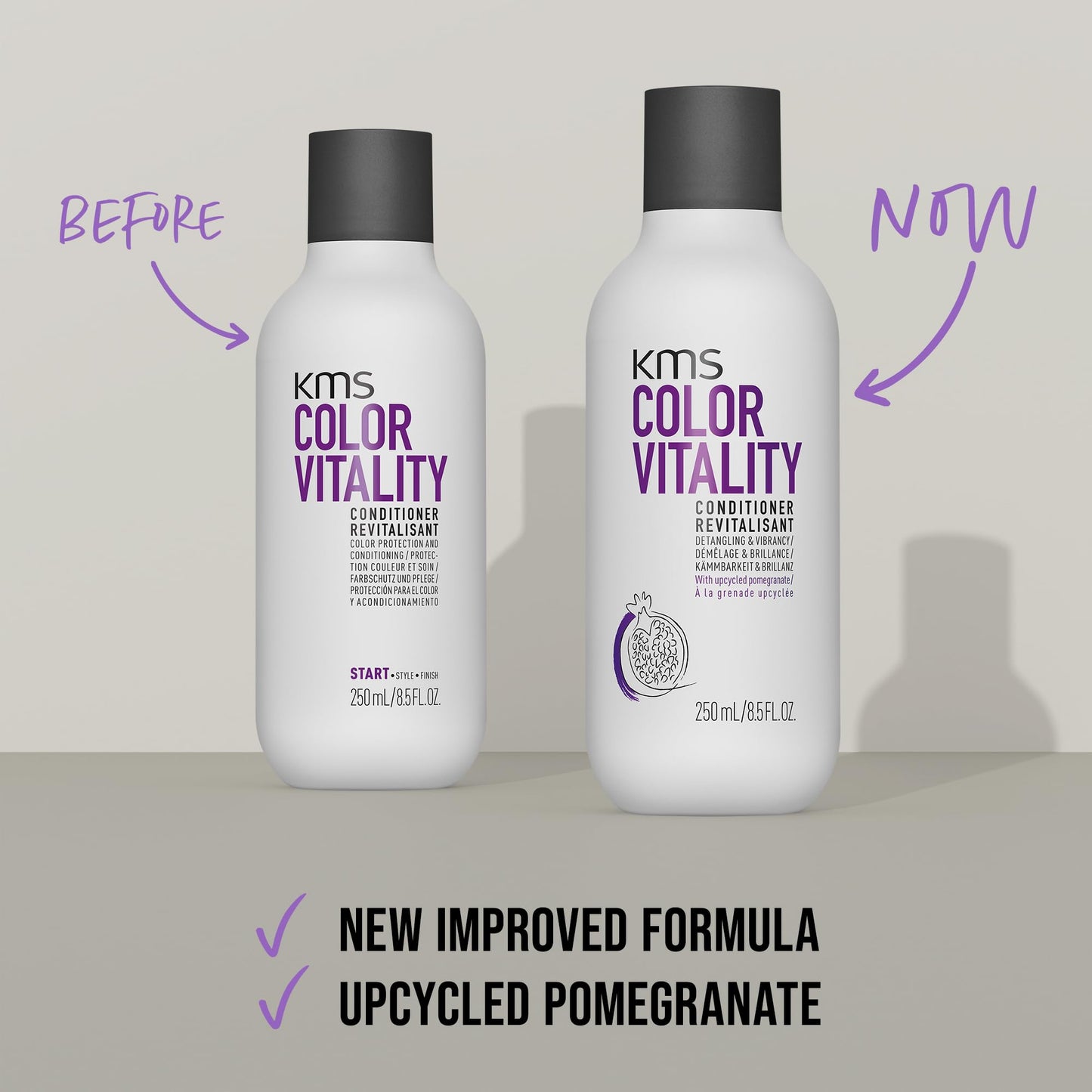 KMS COLORVITALITY Conditioner, 8.5 Ounce (Pack of 1)