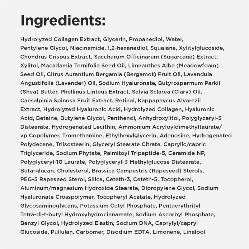 CKD Retino Collagen Intensive Cream - Retinal Spot Cream for Fine Lines, Deep Wrinkles, and Sagging Reduction. Anti-Aging & Youthful Skin. Korean Skin Care. 0.84 fl oz
