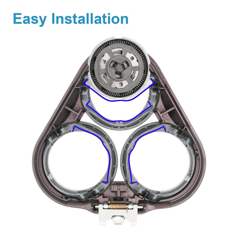 SH50 Replacement Heads for Philips Norelco Replacement Heads 5000 Series Shaver, Compatible with Philips Series 5000 (S5250, S5205, S5660/84, S5590/81,S5290/88,S5210/81), 6 pc-Pack