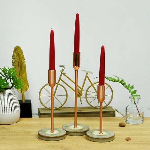 6 Inch Red Taper Candles