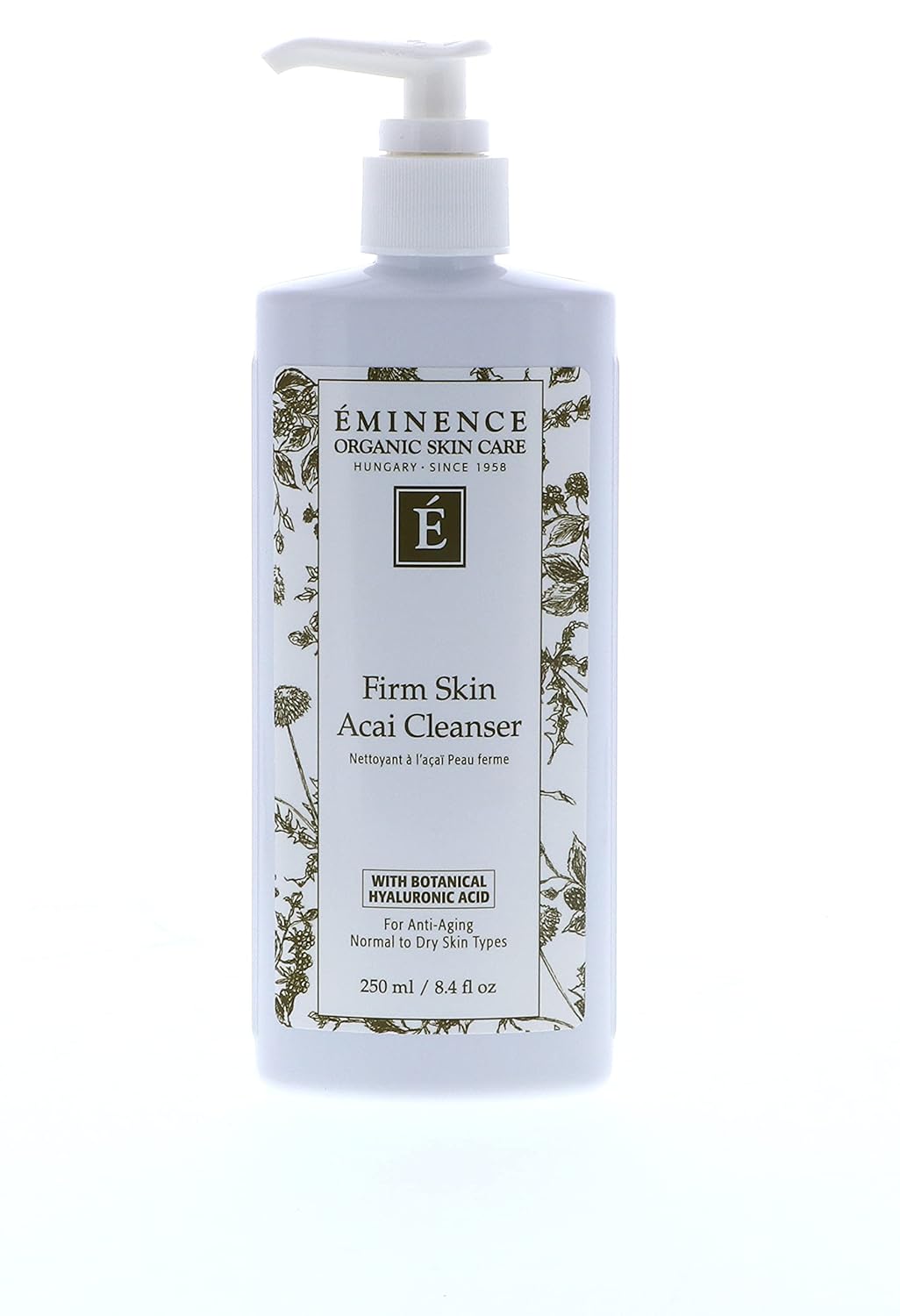 Eminence Organic Skincare Firming Acai Cleanser with Hyaluronic Acid - 8.4 Oz