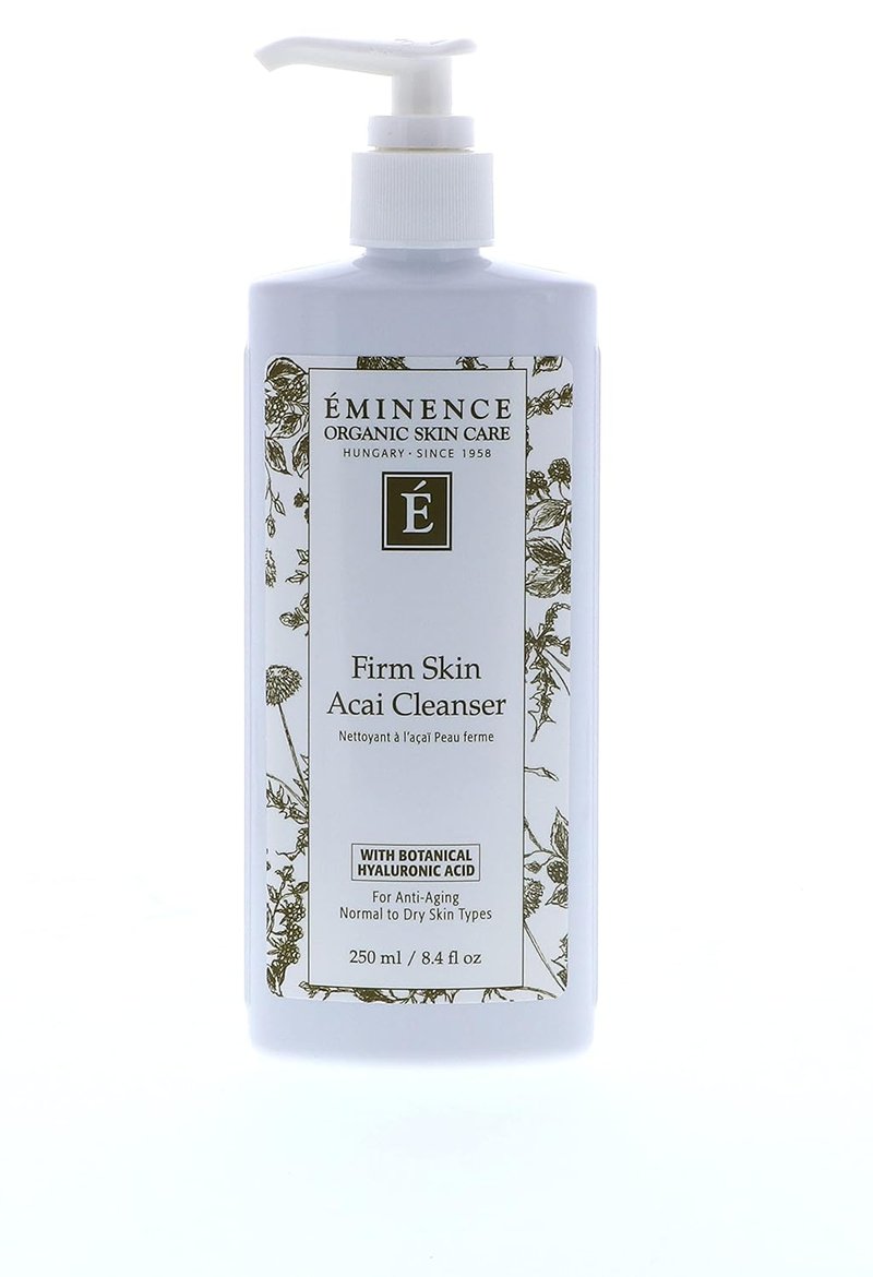 Eminence Organic Skincare Firming Acai Cleanser with Hyaluronic Acid - 8.4 Oz