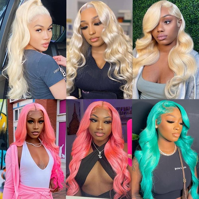 613 Lace Front Wig - 24 Inch Blonde Human Hair | 180% Density, Pre-Plucked with Baby Hair