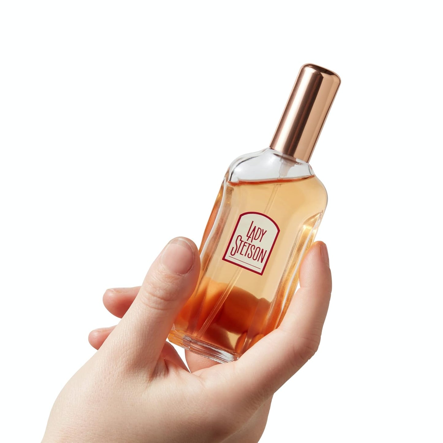Lady Stetson Perfume for Women - Feminine Woody Fragrance with Peach, Rose & Sandalwood - 1 Fl Oz