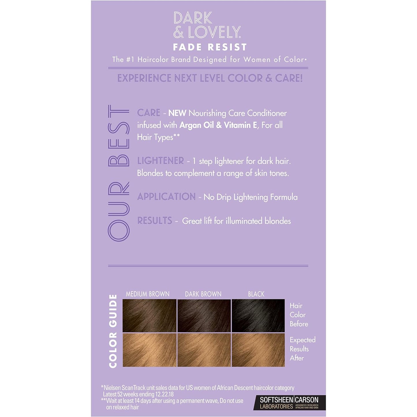 SoftSheen-Carson Interbeauty Dark and Lovely® Uplift Bleaching Kit with Powder, Developer, and Toner for Blonde Hair