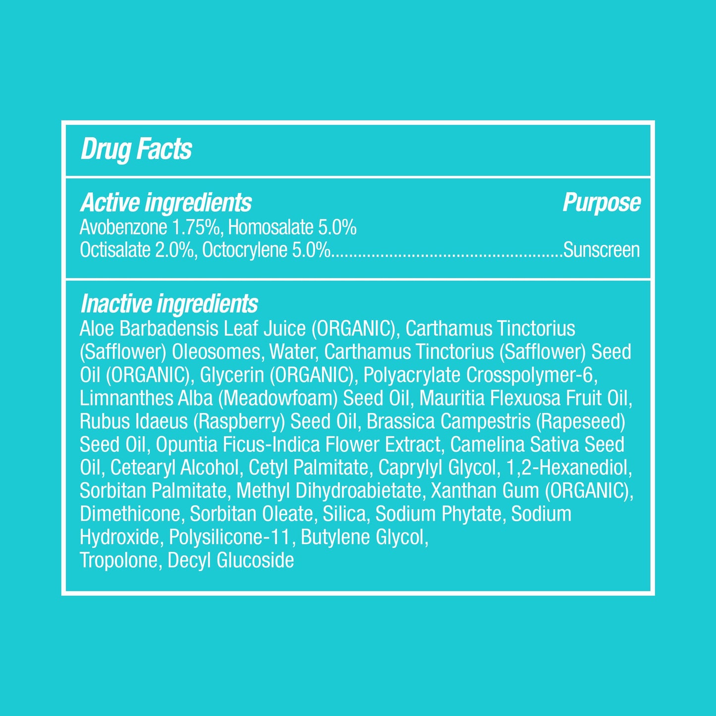 COOLA Organic Sunscreen SPF 50 Sunblock Body Lotion, Dermatologist Tested Skin Care for Daily Protection, Vegan and Gluten Free, Fragrance Free, 5 Fl Oz