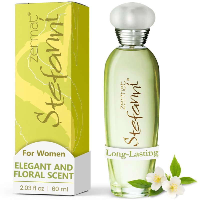 Zermat Stefanni | Inspired by W.ings G.iorgio B. H.ills | Long Lasting Perfume for Women | Floral & Fruity Fragrance with Jasmine Perfume Notes & White Fruits | Rose Perfume Nuances | 60ml / 2fl oz