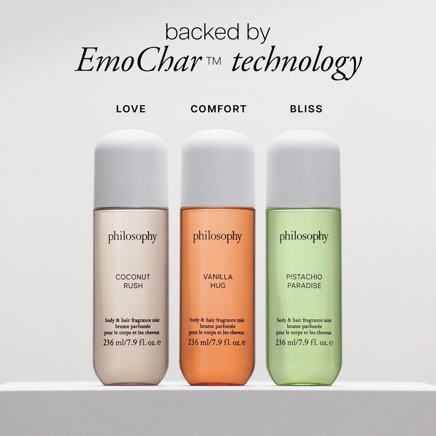 Long-Lasting Hair and Body Mists for Women | Hydrating Vanilla, Pistachio & Coconut Fragrance Options - 24-Hour Refreshment