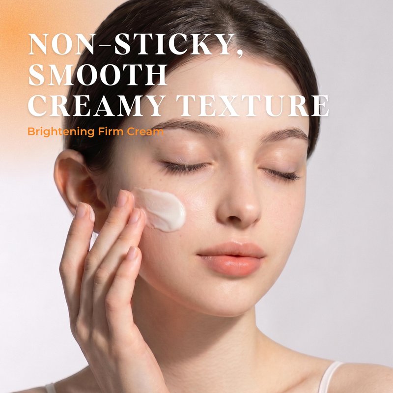 COSHEAL Brightening Firm Cream - Glow Boosting & Lifting Face Moisturizer for Dark Spots with Niacinamide, Peptides & Boswellia