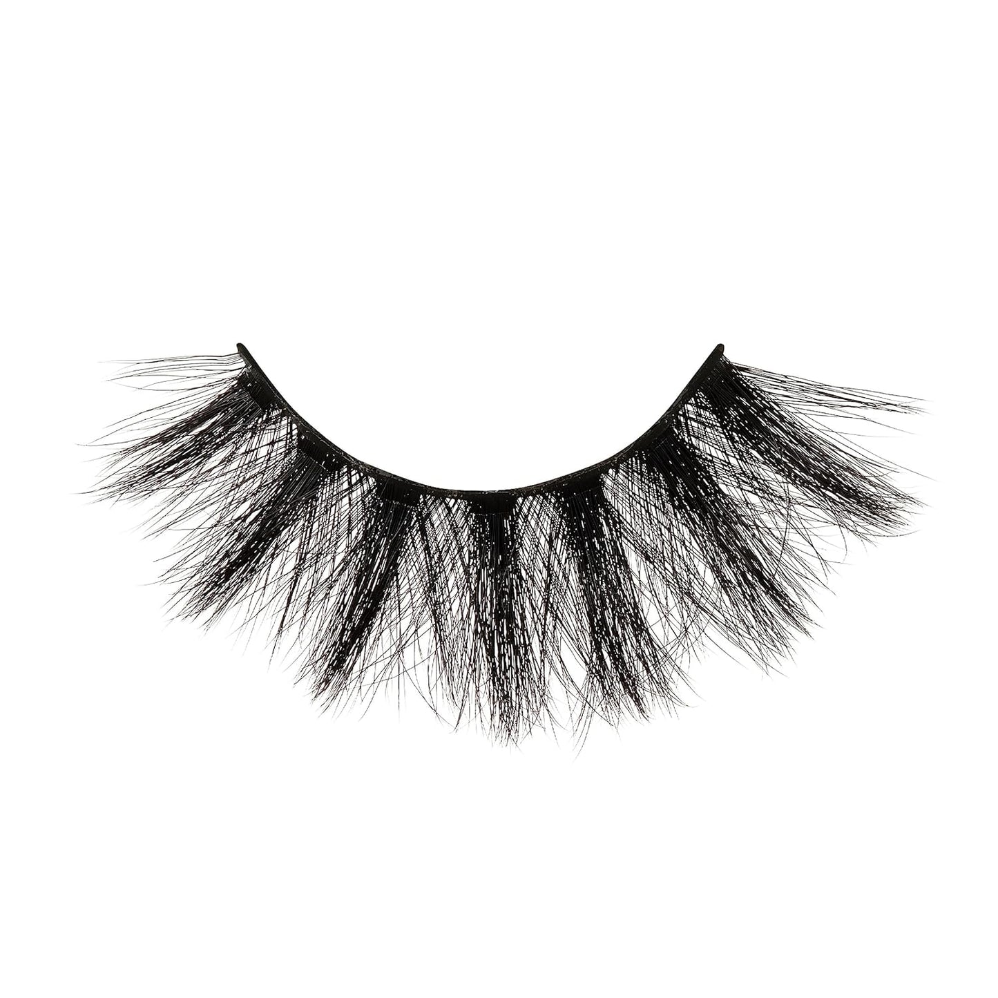 KISS Lash Couture Faux Mink 3D Matte, False Eyelashes, 'Matte Velvet', 16 mm, Includes 1 Pair Of Lash, Easy to Apply, Reusable Strip Lashes