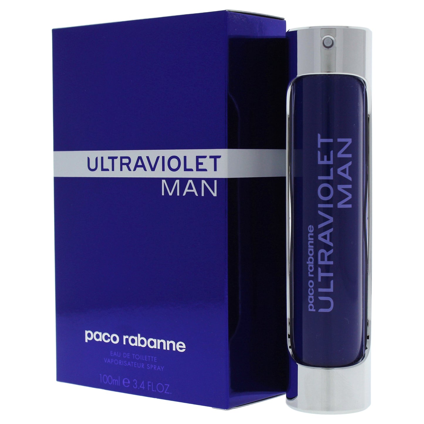 Paco Rabanne Ultraviolet By Paco Rabanne For Men. Eau De Toilette Spray 3.4 Ounces