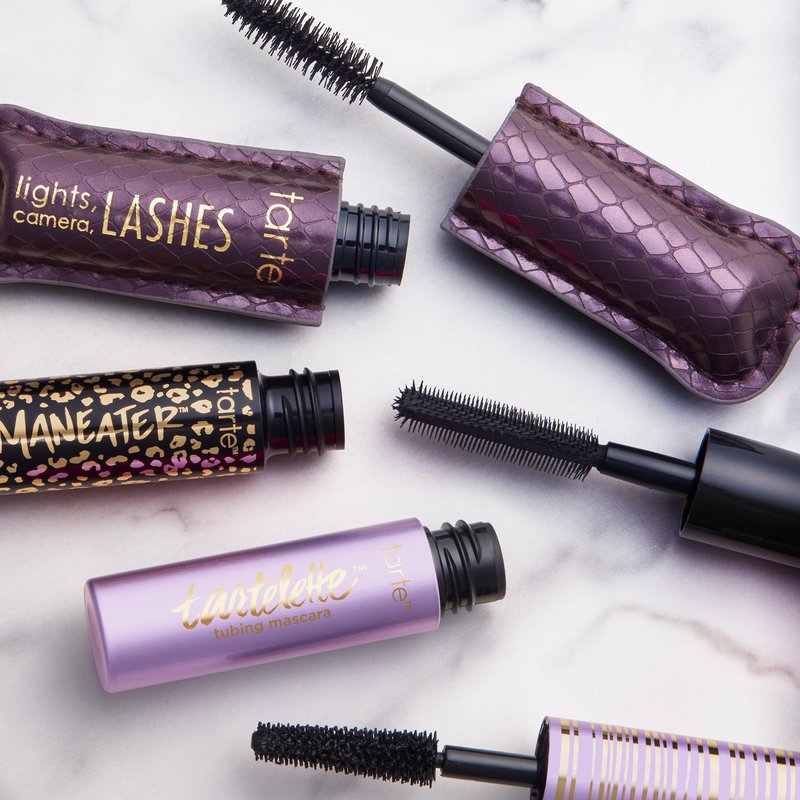 tarte best of tarte mascara trio set – Featuring Tartelette Tubing for Volume & Length, Smudge-Proof Longwear, Flake-Free, Easy to Remove, Cruelty-Free, travel size, black