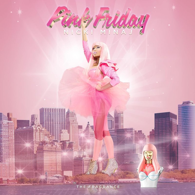 Nicki Minaj Pink Friday Eau de Parfum - Floral Musk Women's Fragrance | 3.4 oz