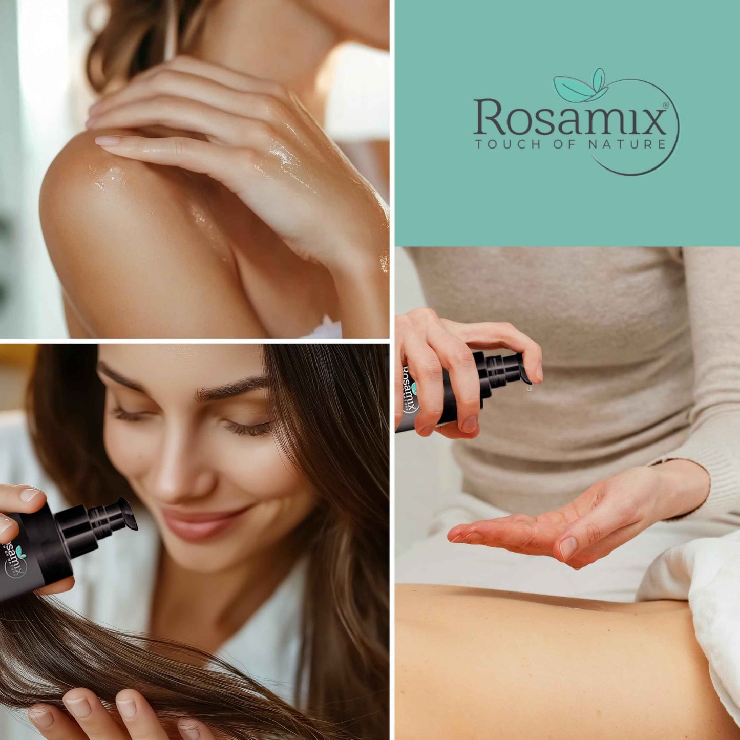 Rosamix Organic Borage Oil Cold Pressed 100 ml – Ideal for Very Dry Skin – Native Care Oil for Body, Face & Hair