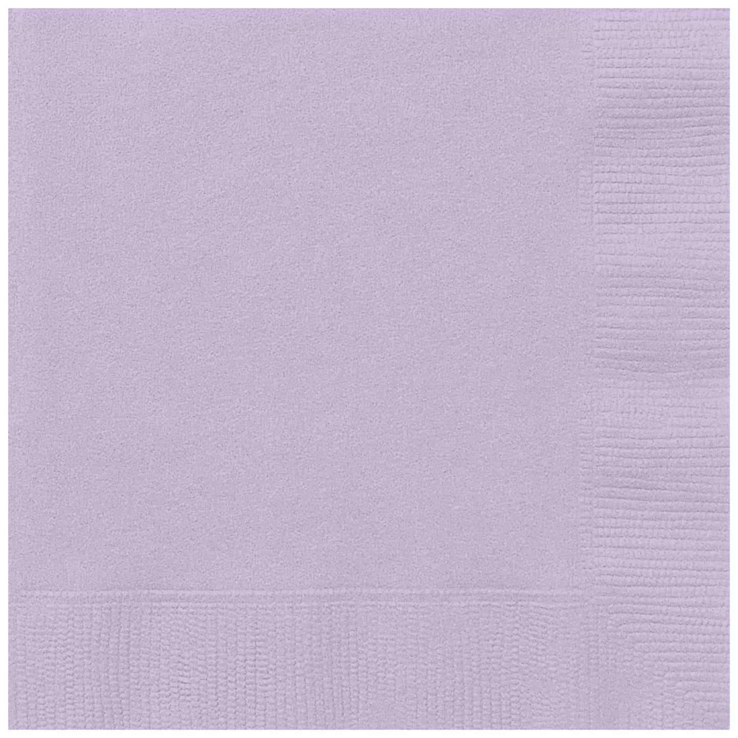 Lavender Solid Beverage Napkins - (Pack of 20) - Perfect for Birthdays, Weddings, Parties & Special Events