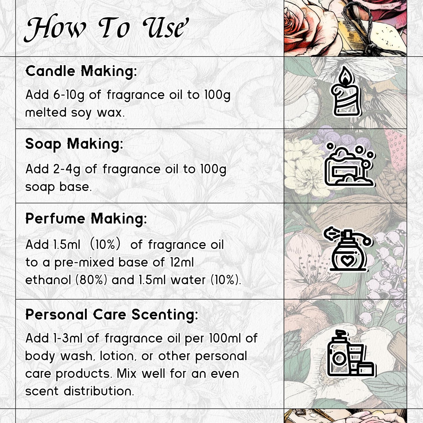 HIQILI Mimosa & Cardamom Fragrance Oil for Candle & Soap Making,Ideal for Essential Oil Diffuser, DIY Perfume, Room Sprays - 5.07 Fl Oz