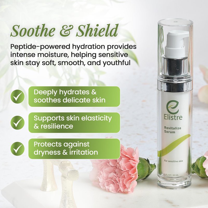 Elistre Revitalize Serum with Vitamin C, For Sensitive Skin