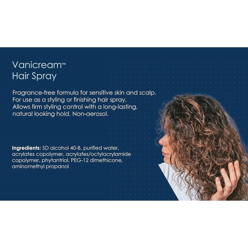Free & Clear Hairspray Firm Hold, 8 Ounce (Pack of 2)