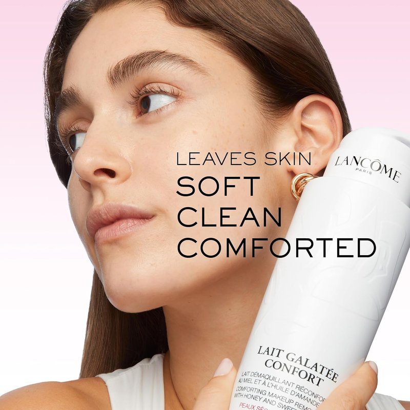 Lancôme Facial Cleanser | Lait Galatée Confort with Honey & Almond Oil - Conditions Skin & Removes Makeup