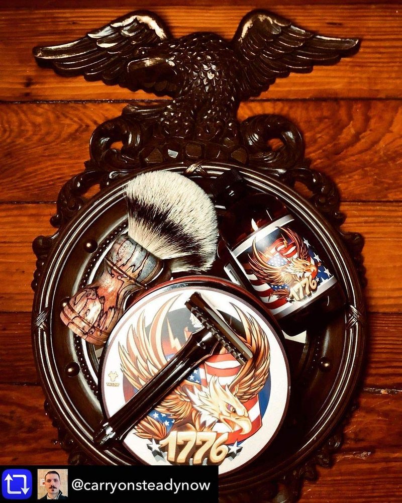 1776 Shaving Soap - Donkey & Water Buffalo Milk with Natural Extracts | Luxurious Grooming Experience
