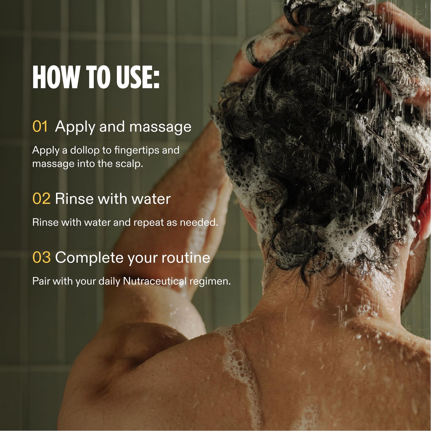 Nutrafol Men's Shampoo and Conditioner 2-in-1, Cleanses, Hydrates, Unclogs Pores, Improves Hair Volume & Strength, Physician-formulated for Thinning Hair, Color Safe, Sulfate Free - 8.1 Fl Oz Bottle