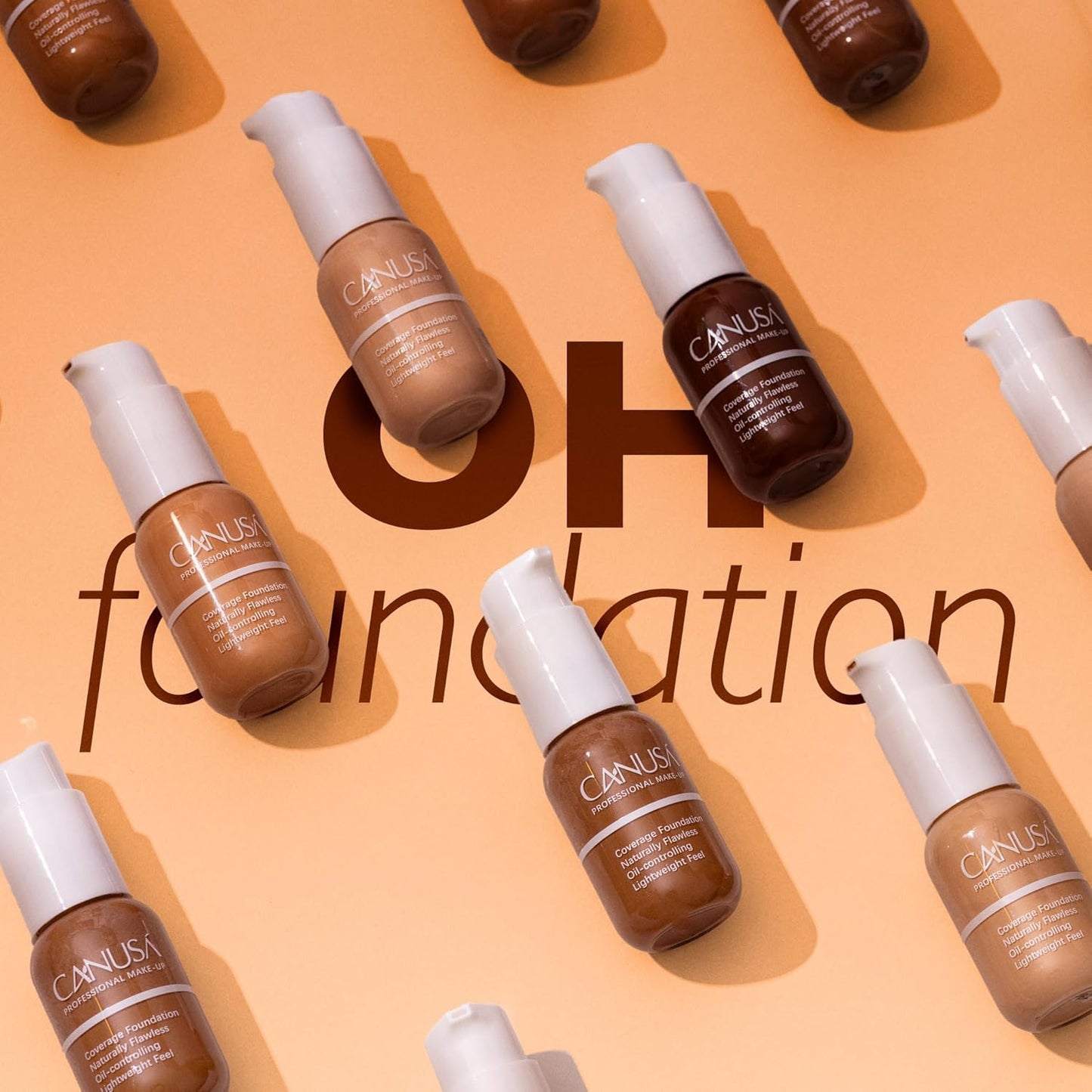 Soft Matte Finish Liquid Foundation - Lightweight Full Coverage Face Makeup for Oily Skin | 1.0 Oz | 30ML