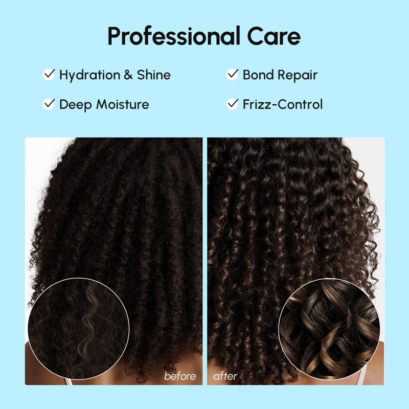 MAREE Hair Serum for Frizzy Dry Hair 2 PACK – Styling Capsules with Keratin, Argan Oil, Vitamins A E B5 – UV & Heat Protectant Frizz Control Serum for Women – Aceite Para el Cabello