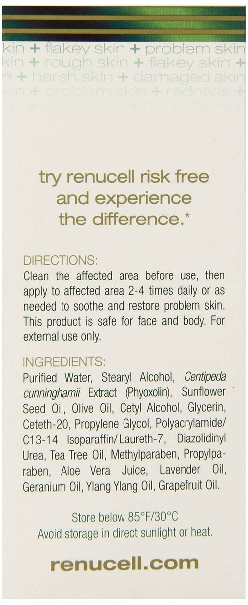 Renucell Restorative Healing Cream, 2.5 Ounce