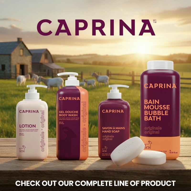 Caprina Canus Original Formula Fresh Goat's Milk Soap, 16 bars