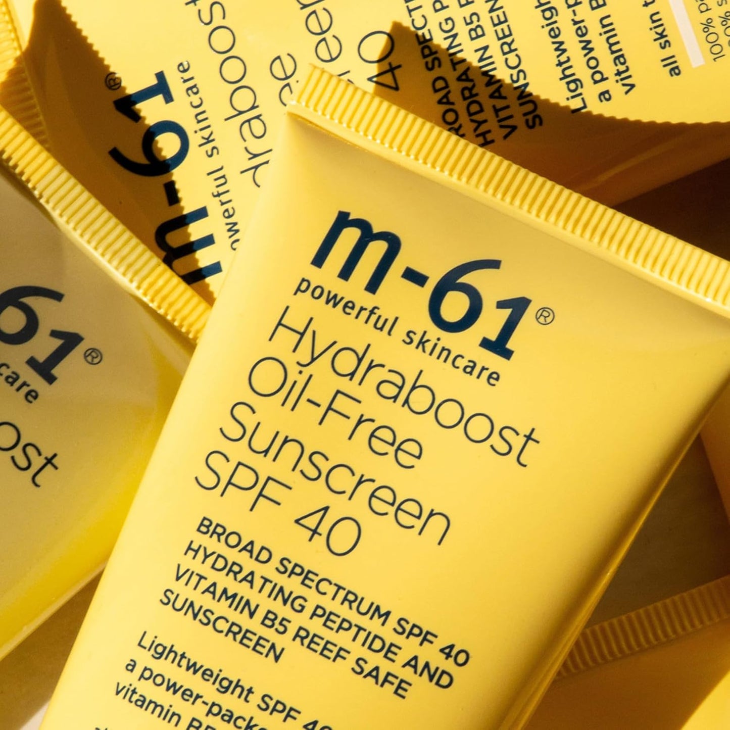 Hydraboost Oil-Free Sunscreen SPF 40 - Lightweight, Peptide-Enriched Formula | 1.7 Fl Oz