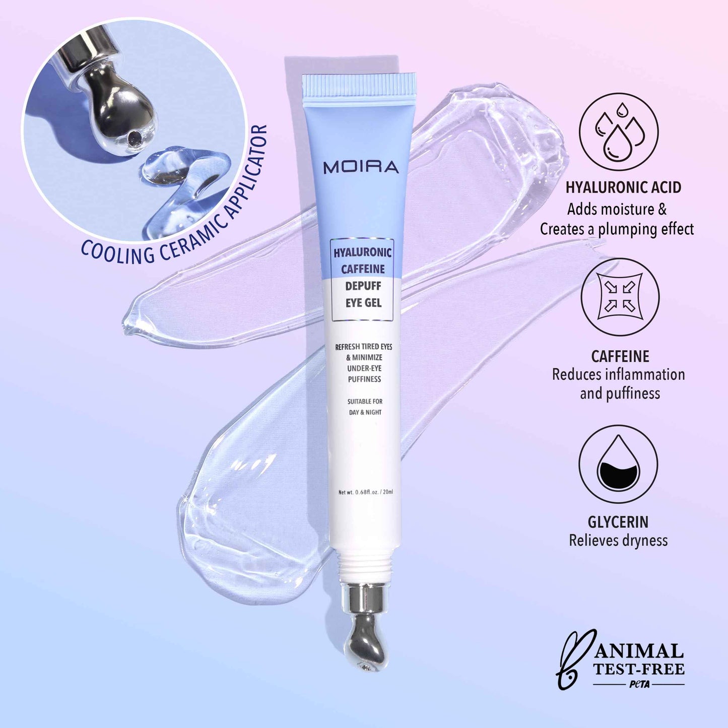 Hyaluronic Caffeine Depuff Eye Gel