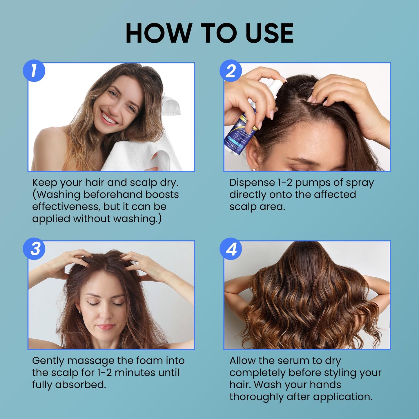 Olivita Hair Growth Spray for Men and Women