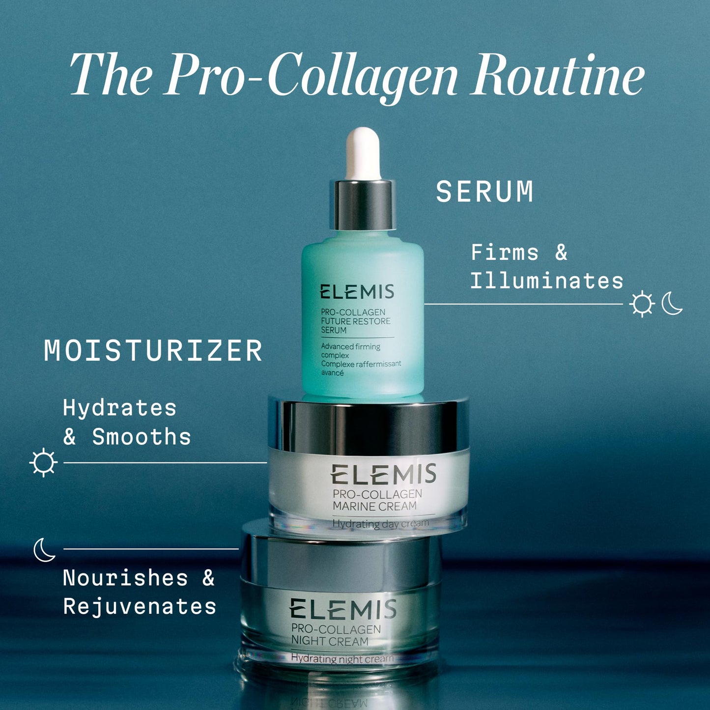 ELEMIS Pro-Collagen Night Cream for Face, Ultra Rich Moisturizer, 50ml