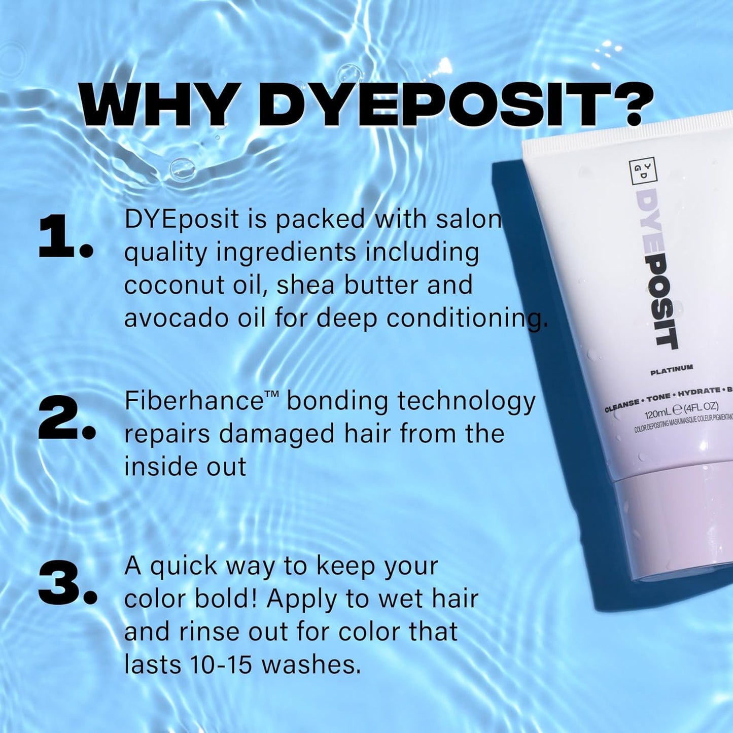 Good Dye Young Color Depositing Mask - Vegan Toning Treatment for Color-Treated Hair | Copper, 4 fl oz