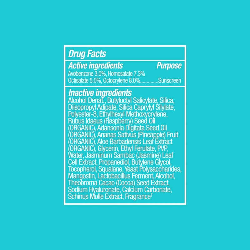 COOLA SunBlur Makeup Mist Sunscreen SPF 50 - Matte Setting Spray, Vegan, 1.9 Fl Oz