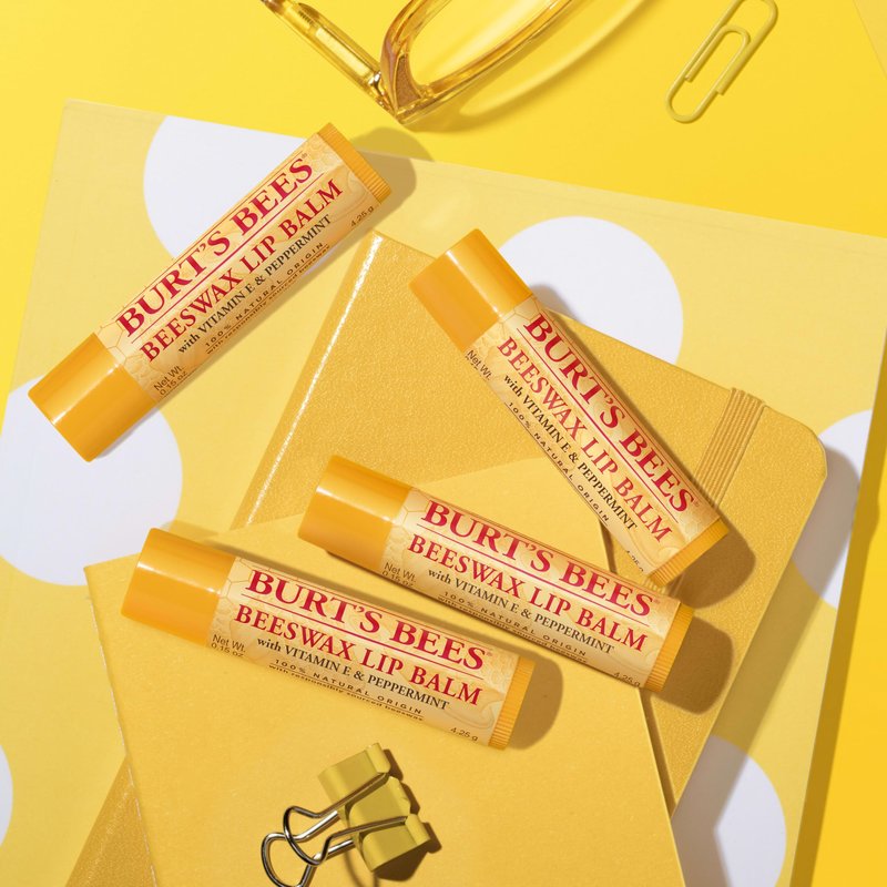 Burt's Bees Back To School Gift Ideas, Lip Balm - Original Beeswax 12 Count Pack in Bulk, Lip Moisturizer With Responsibly Sourced Beeswax, Natural Origin Conditioning Lip Treatment, 12 Tubes, 0.15 oz