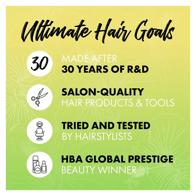 Paul Brown Hawaii Diamond Heads Ultra Shine Serum - Anti-Frizz Hair Shine Serum Styling Product - Natural Botanical & Fruit Extracts Add Luster - Smooths Natural, Color Treated Hair & Perms