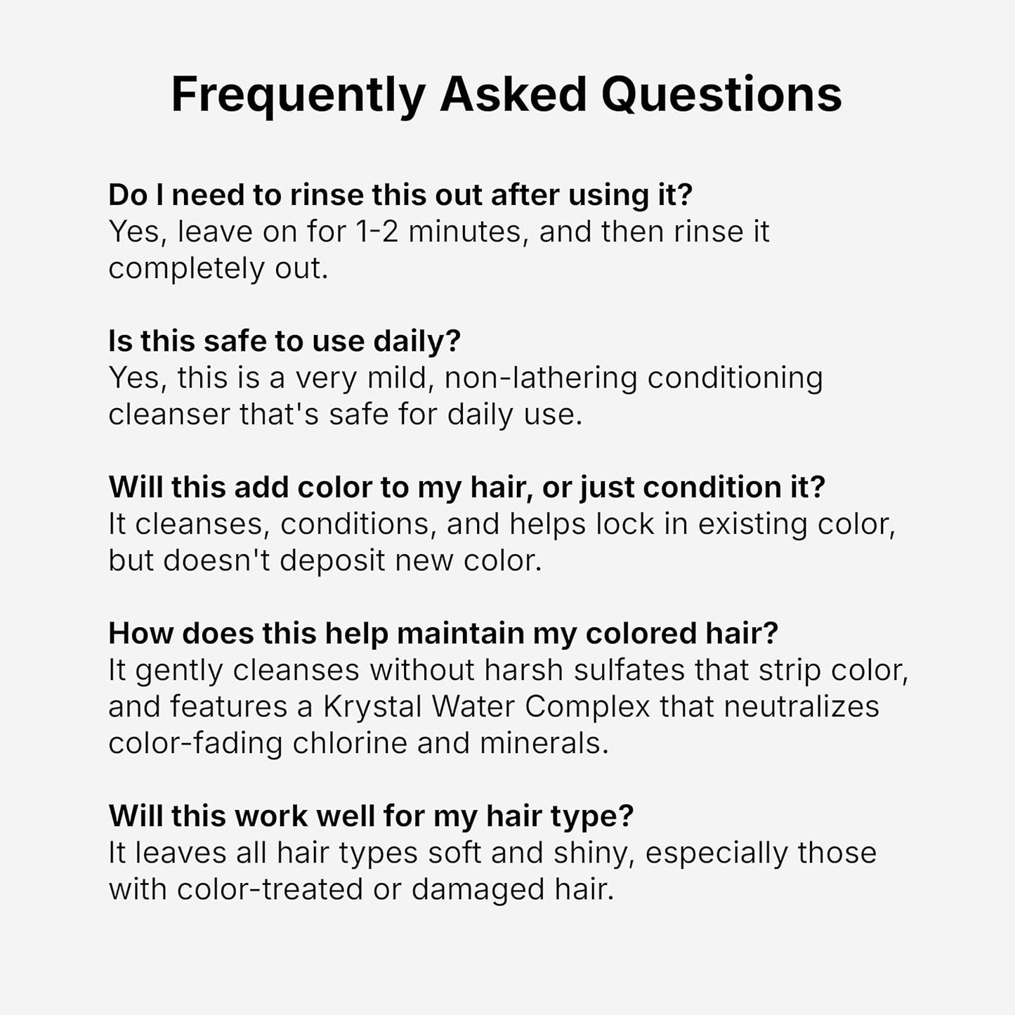 Keracolor Clenditioner Cleansing Conditioner - Color Protecting Keratin-Infused Hair Cleanser | Clear, 2 Sizes Available