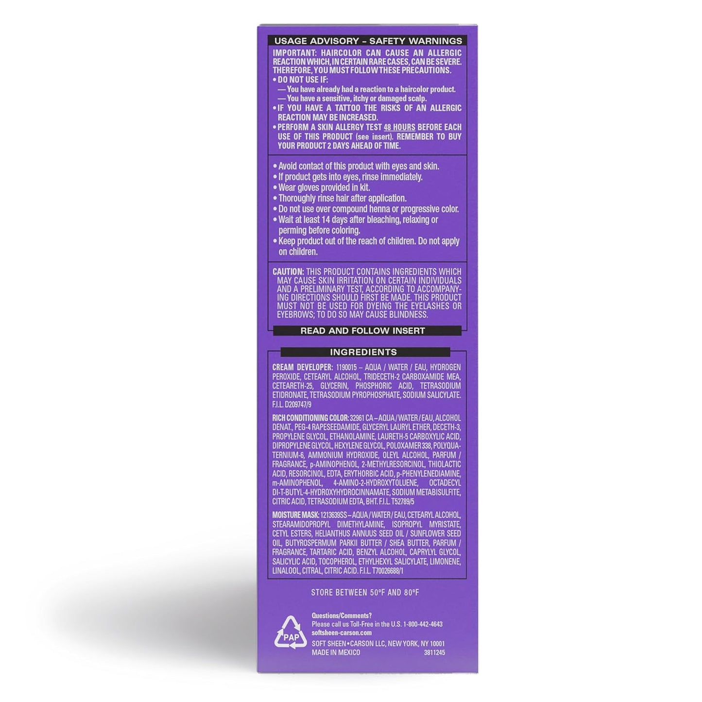 SoftSheen-Carson Interbeauty Dark and Lovely® Uplift Bleaching Kit with Powder, Developer, and Toner for Blonde Hair