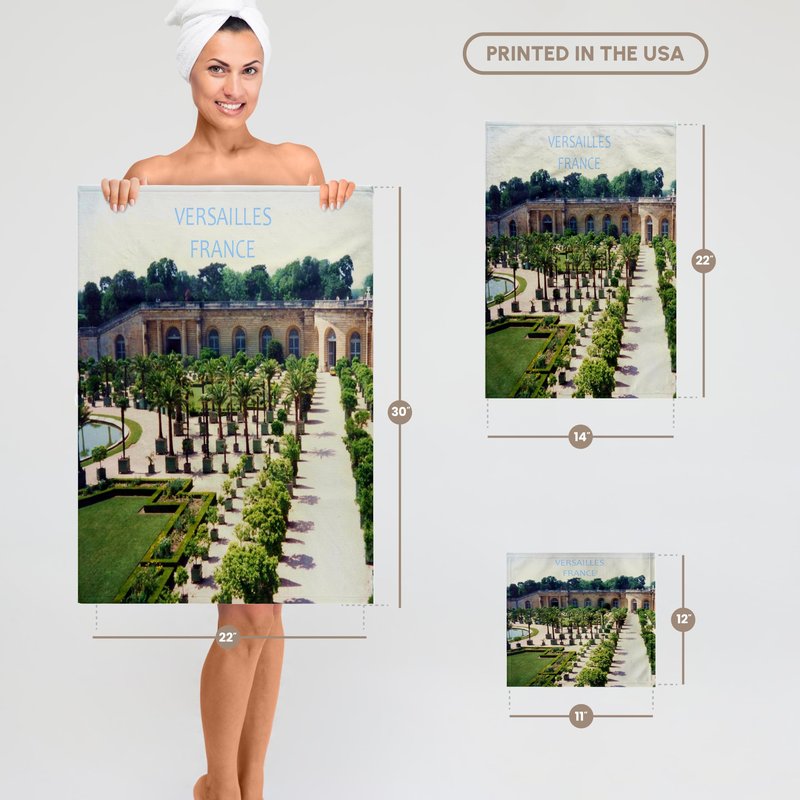 3D Rose TWL_28353_1 Versailles Garden, 15" x 22"
