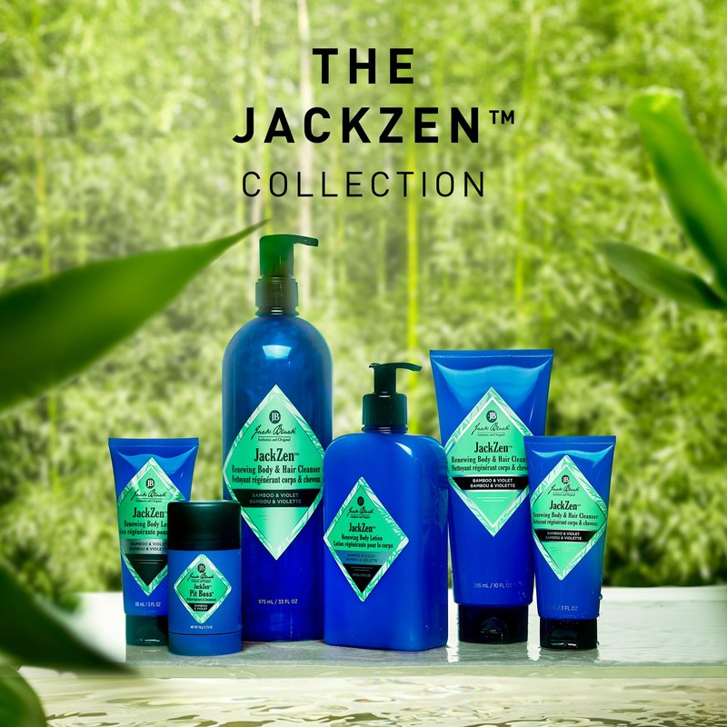 Jack Black Pit Boss JackZen Antiperspirant & Deodorant Men - 2.75 oz - Bamboo & Violet - Mens Deodorant for Sensitive Skin