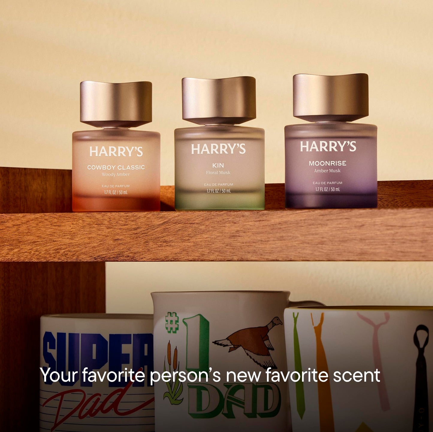 Harry's Cowboy Classic Men's Cologne - Woody Amber Scent - 1.7 fl oz - Notes of Bergamot, Cedarwood & Musk - Long-Lasting Eau de Parfum Men's Fragrance